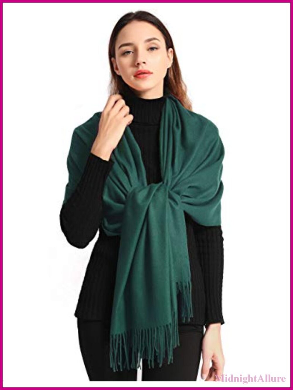 Soft Large Pashmina Shawl Wrap for Evening Dresses Wedding Warm